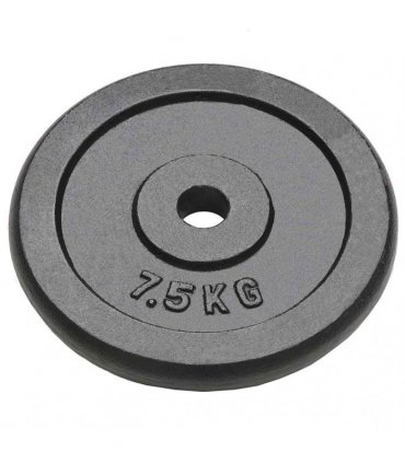 vidaXL Weight Plates 4 pcs 4x7.5 kg Cast Iron