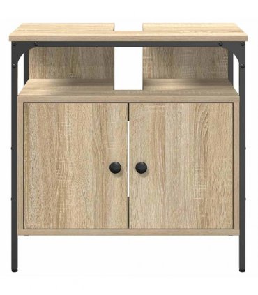 vidaXL Bathroom Cabinet Beige 60 x 30 x 60 cm Engineered wood