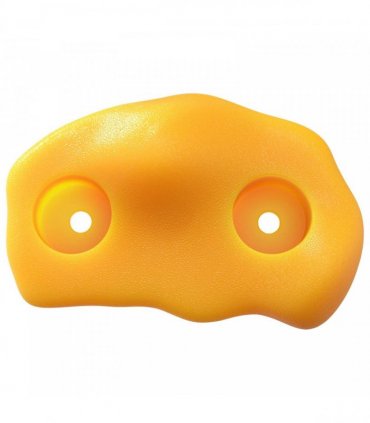 vidaXL Climbing Hold 12 pcs Yellow 100 x 67 x 43 mm PP