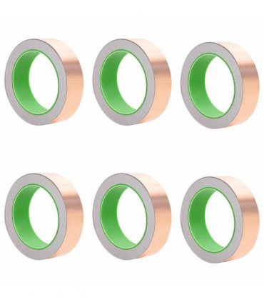 vidaXL Copper Tape for Snail Protection 6 pcs Copper 30 mm x 20 m