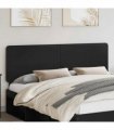 vidaXL Headboard Black Oak Engineered wood