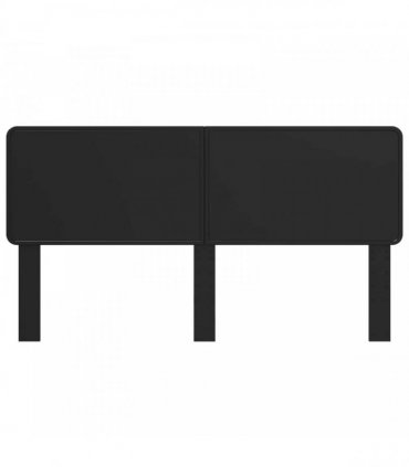 vidaXL Headboard Black Oak Engineered wood