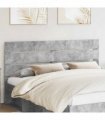 vidaXL Headboard Concrete Grey 100 cm Engineered Wood