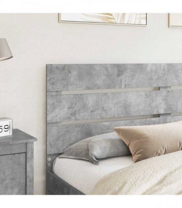 vidaXL Headboard Concrete Grey 100 cm Engineered Wood