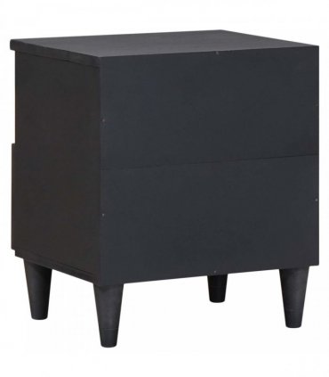vidaXL Bedside Table Brown 40 x 33 x 46 cm Solid Mango Wood
