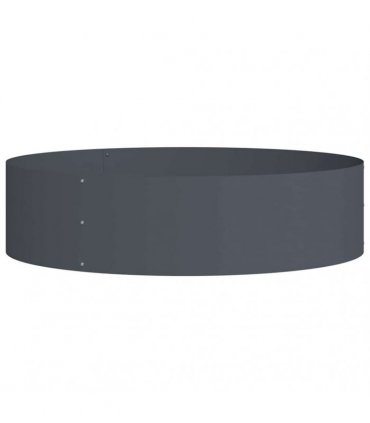 vidaXL Planter Ring 5 pcs Anthracite 80 x 80 x 20 cm Cold-rolled Steel
