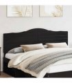 vidaXL Headboard Black Oak Engineered wood