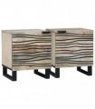 vidaXL Bedside Cabinet 2 pcs White 40 x 33 x 46 cm Engineered Wood