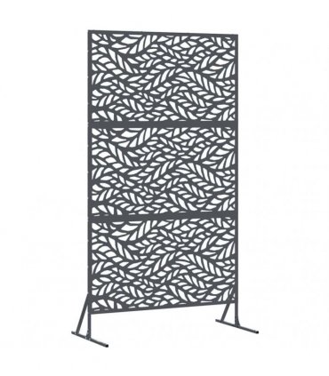 vidaXL Privacy Screen 100 x 50 x 180 cm Steel Anthracite