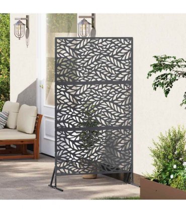 vidaXL Privacy Screen 100 x 50 x 180 cm Steel Anthracite