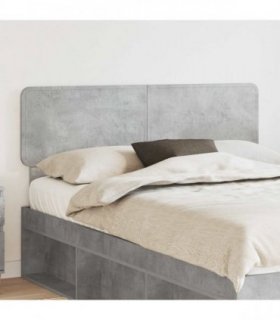 vidaXL Headboard Concrete Grey Engineered wood