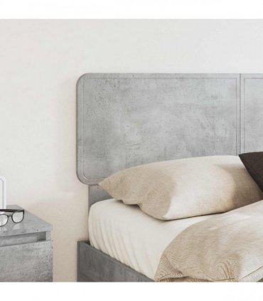 vidaXL Headboard Concrete Grey Engineered wood