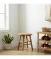 vidaXL Garden Stool Natural Ø 38 x 42 cm Bamboo