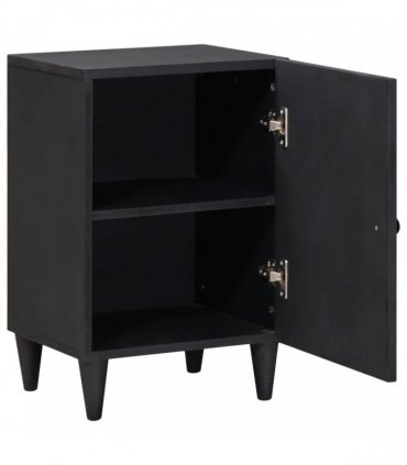 vidaXL Bathroom Cabinet Multicolour 38 x 33.5 x 58 cm Solid Mango Wood