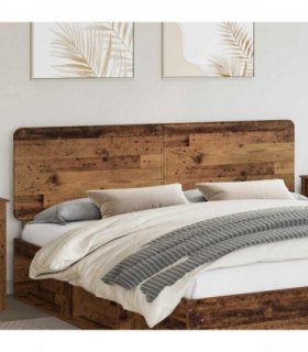 vidaXL Headboard Old Wood Engineered wood