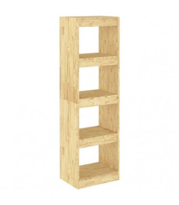 vidaXL Book Cabinet Room Divider 40x30x135.5 cm Pinewood