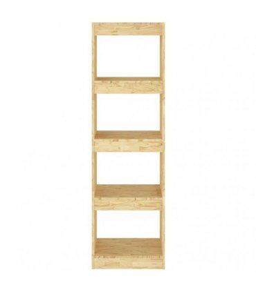 vidaXL Book Cabinet Room Divider 40x30x135.5 cm Pinewood