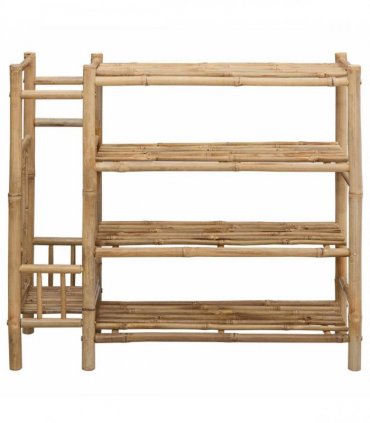 vidaXL Shoe Rack with Shelf Natural 88 x 27 x 80 cm Bamboo