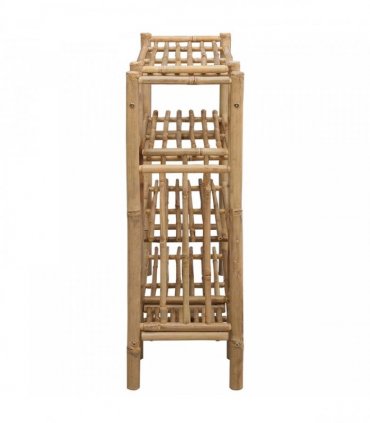 vidaXL Shoe Rack with Shelf Natural 88 x 27 x 80 cm Bamboo
