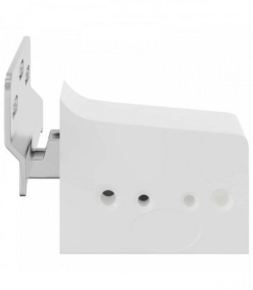 vidaXL Cabinet Hanging Bracket 12 pcs White 70 x 48 x 19 mm