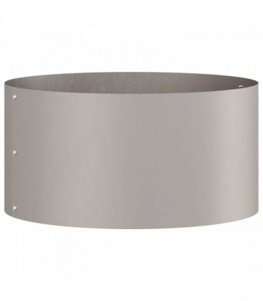 vidaXL Planter Ring Brown 40 x 40 x 20 cm Weathering Steel