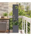 vidaXL Garden Privacy Screen Anthracite 32 x 150 cm Cold-rolled steel