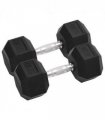 vidaXL Dumbbells 2 pcs 25 kg Total Cast Iron
