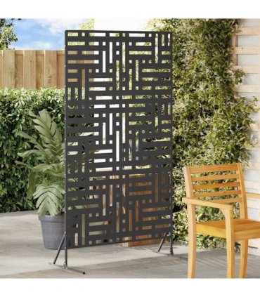 vidaXL Privacy Screen 100 x 50 x 180 cm Steel Black