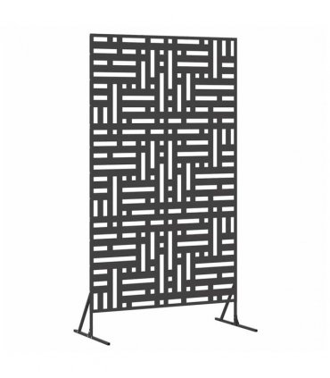 vidaXL Privacy Screen 100 x 50 x 180 cm Steel Black