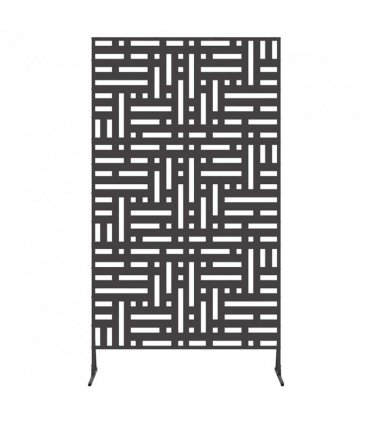 vidaXL Privacy Screen 100 x 50 x 180 cm Steel Black