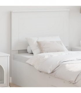 vidaXL Headboard White 100 cm Engineered Wood