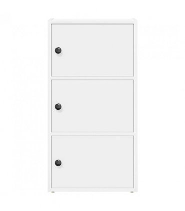 vidaXL Bookcase White 40x24x77 cm Engineered Wood