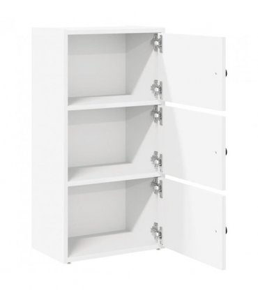 vidaXL Bookcase White 40x24x77 cm Engineered Wood