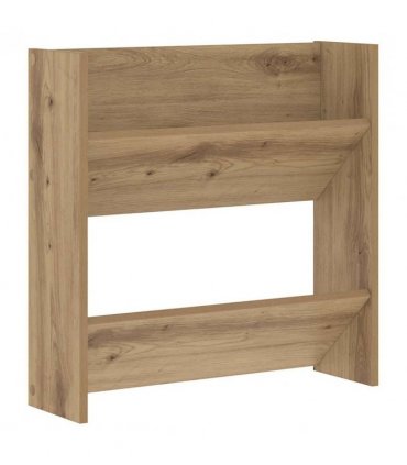 vidaXL Shoe Cabinet Artisan Oak 60 x 18 x 60 cm Engineered Wood