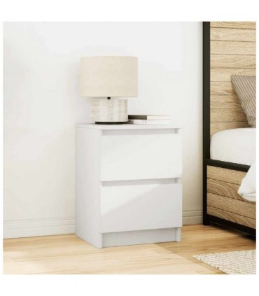vidaXL TV Cabinet White 40x35x54 cm Engineered Wood