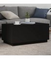 vidaXL Coffee Table | Black | Engineered Wood | Medium | Coffee Table
