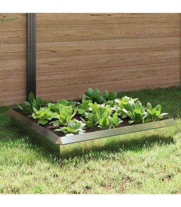 vidaXL Snail Fences 8 pcs Silver Galvanised Steel
