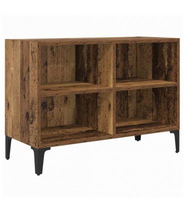 vidaXL TV Cabinet Set Wall-mounted Brown Engineered Wood