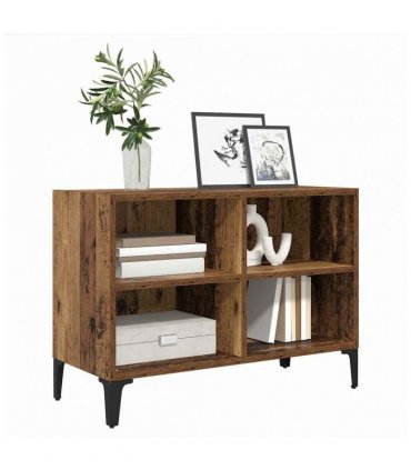 vidaXL TV Cabinet Set Wall-mounted Brown Engineered Wood