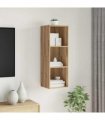 vidaXL TV Cabinet Set Artisan Oak 37 x 37 x 107 cm Engineered Wood