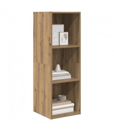vidaXL TV Cabinet Set Artisan Oak 37 x 37 x 107 cm Engineered Wood