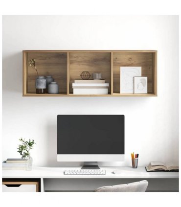 vidaXL TV Cabinet Set Artisan Oak 37 x 37 x 107 cm Engineered Wood