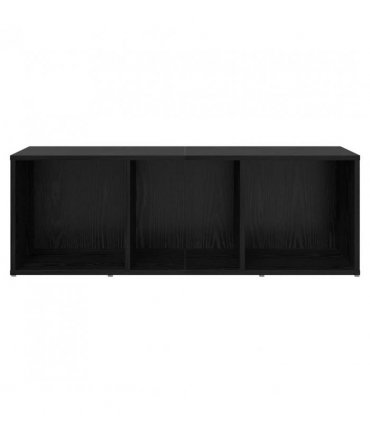 vidaXL TV Cabinet Set Black 72 x 35 x 37 cm Engineered Wood