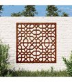 vidaXL Garden Wall Decoration 55x55 cm Corten Steel Moorish Design