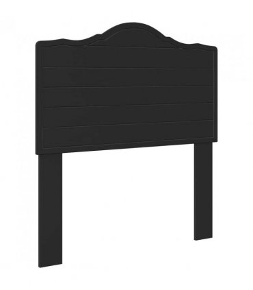 vidaXL Headboard Black Oak Engineered wood