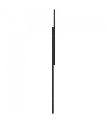 vidaXL Headboard Black Oak Engineered wood