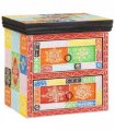 vidaXL Bedside Cabinet with Drawer 2 pcs Multicolour 40 x 30 x 40 cm