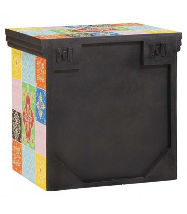 vidaXL Bedside Cabinet with Drawer 2 pcs Multicolour 40 x 30 x 40 cm