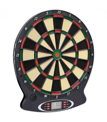 vidaXL Electric Dartboard with Darts Black Polypropylene