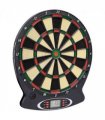 vidaXL Electric Dartboard with Darts Black Polypropylene